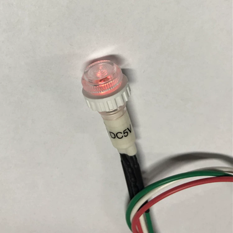 Производитель поставляет индикаторную лампу K01, двухцветный сигнальный индикатор (красный и зеленый), 5VDC, светодиодный индикатор для электрического водонагревателя, интеллектуальный.