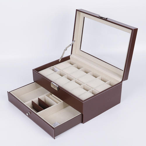 精美pu皮质厂家直销包装盒手表包装手表包装盒现货批发盒子