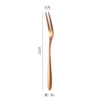 【410 Steel】Rose Gold Fork