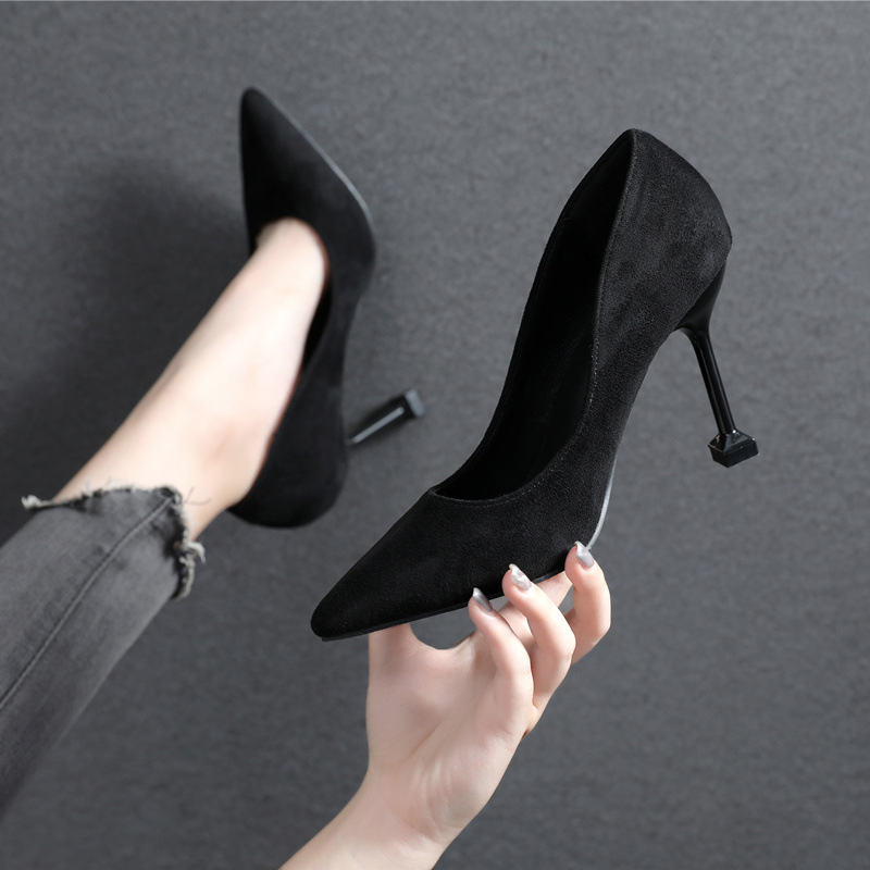 A generation of pointed hair fat feet widened size 41 42 43 High Heels women's thin heel small size shoes 31 32 33 A generation of pointed hair fat feet widened size 41 42 43 High Heels women's thin heel small size shoes 31 32 33