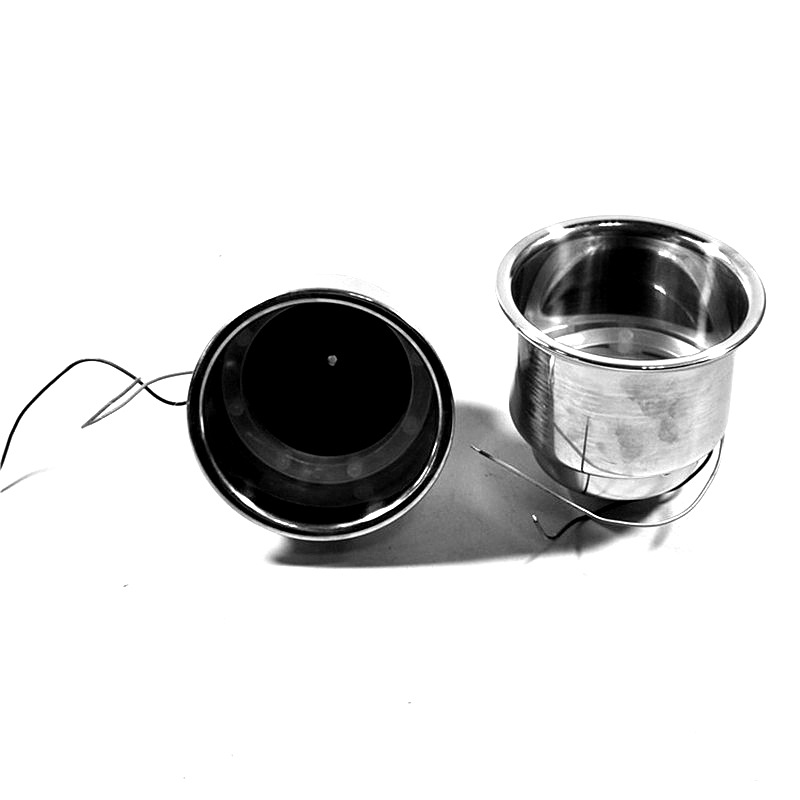 LED灯固定环台阶式不锈钢杯座杯架游艇船舶杯托轮船游艇五金