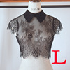 Demi-season lace false collar, universal shirt, decorations, Korean style, lace dress