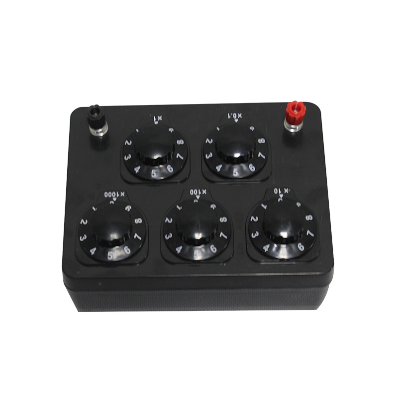 教学电阻箱0-9999.9欧五档物理实验可进变阻箱中高中物理教学实验