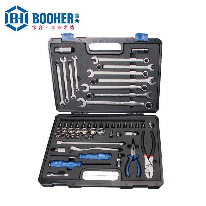 Booher宝合工具 56件快修店专用组套BH1801002 机修汽修工具套装