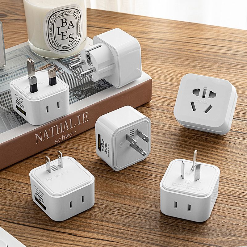 International Tourism Multifunctional Portable Mobile Converter GB American Standard German Standard British Standard Conversion Plug Socket