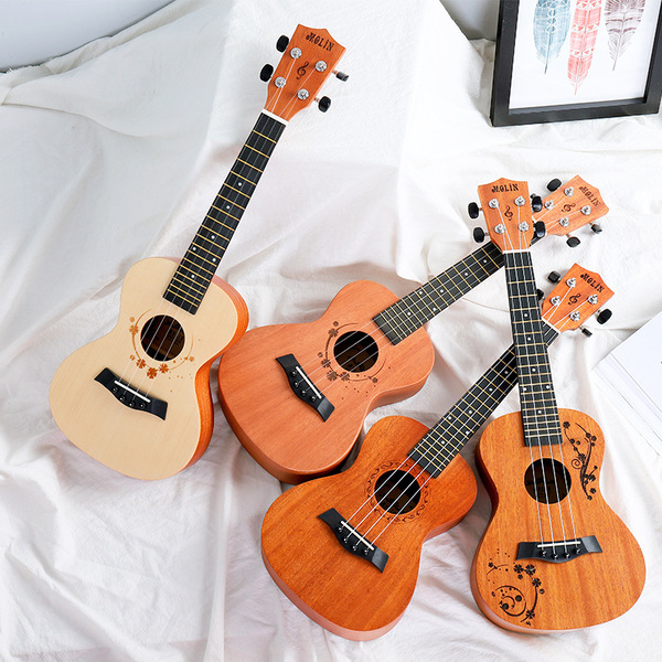 ukulele with a score