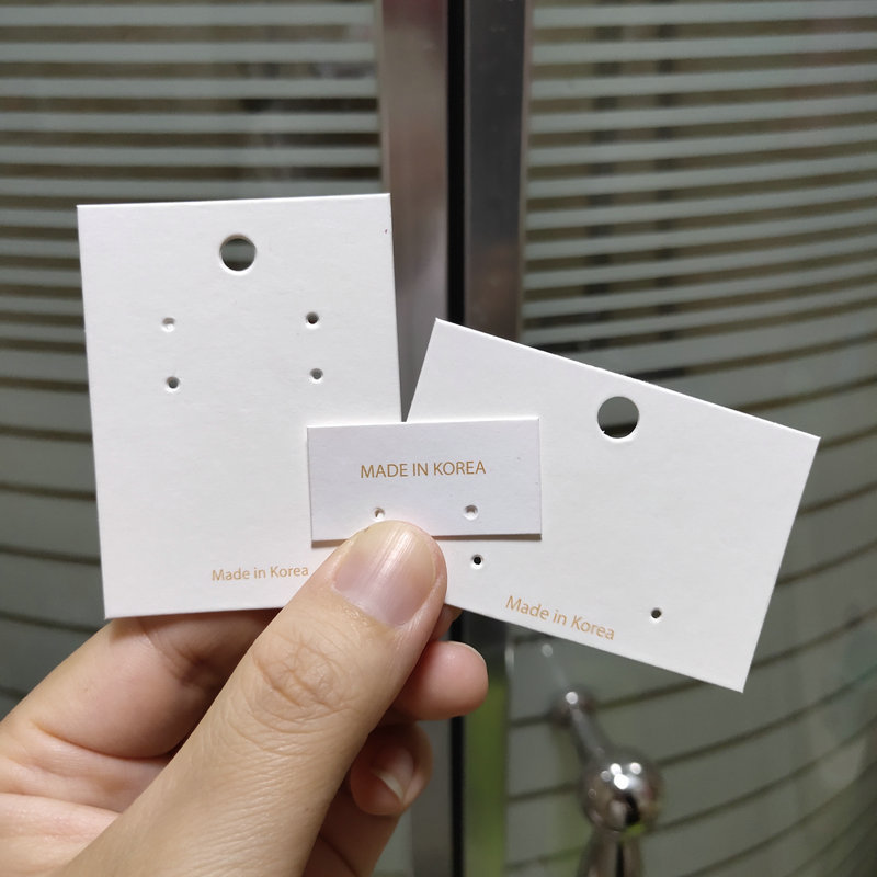 项链卡饰品耳钉卡片挂钩项链项圈手链脚链胸针饰品卡包装