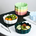 北欧创意陶瓷沙拉碗花型碗饭碗汤汁焗烤碗家用餐具意面水果甜点碗