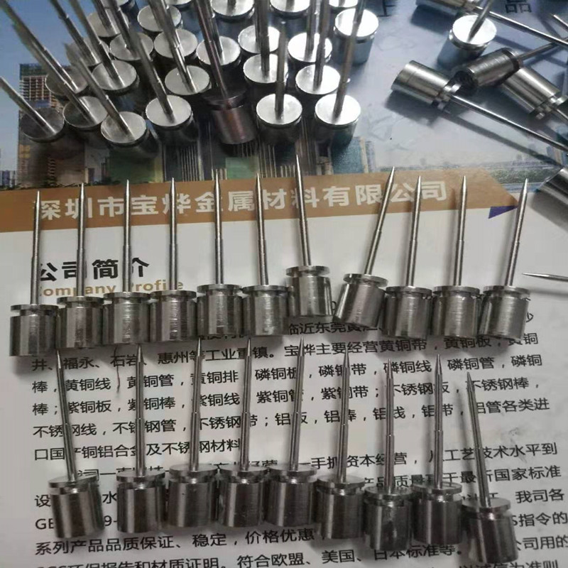 304不锈钢医疗器械金属针管医用针芯三菱针刺血针配件加工穿刺针