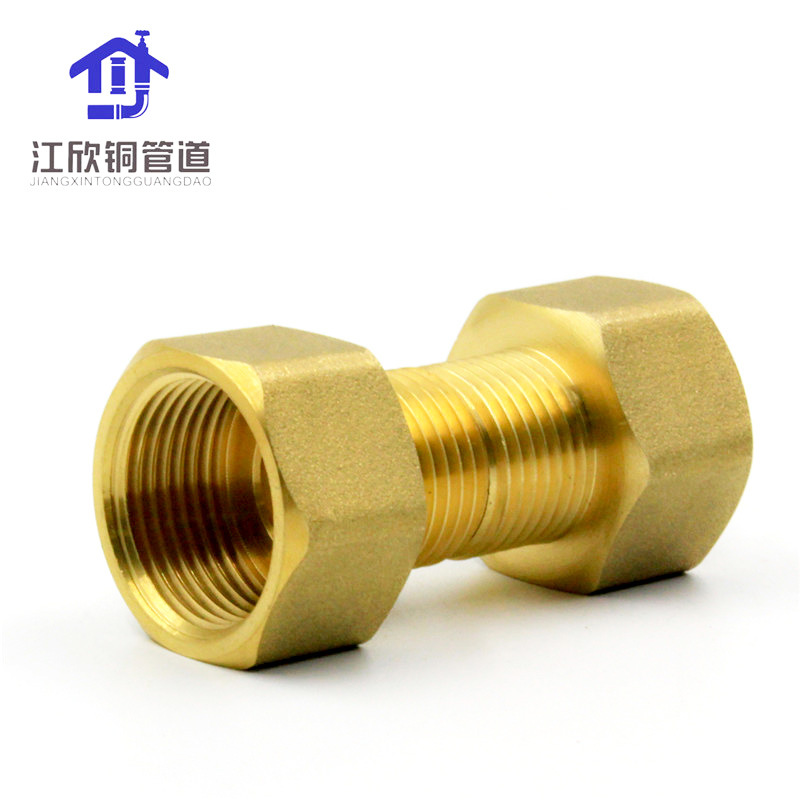 DZR latón directo doble cable exterior/doble cable interior conector de conversión de núcleo de Bush accesorios de latón