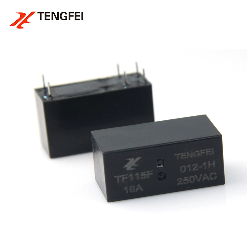 12v relay 24v16A normally open four-pin 115F-012VDC 6-pin 250VAC TF high-power relay