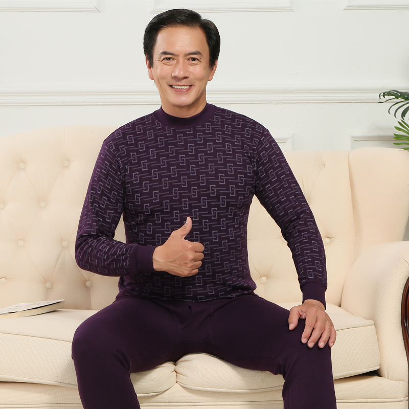 다크 퍼플 패션-5 중간 칼라