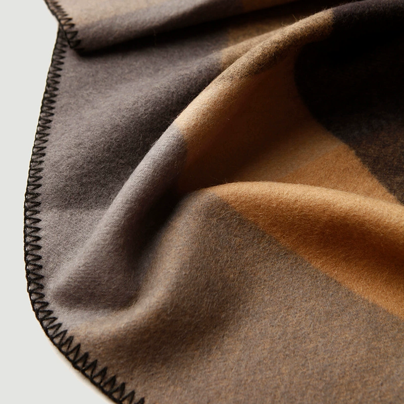 Woolen duvet, sofa for traveling, keep warm cloak, increased thickness