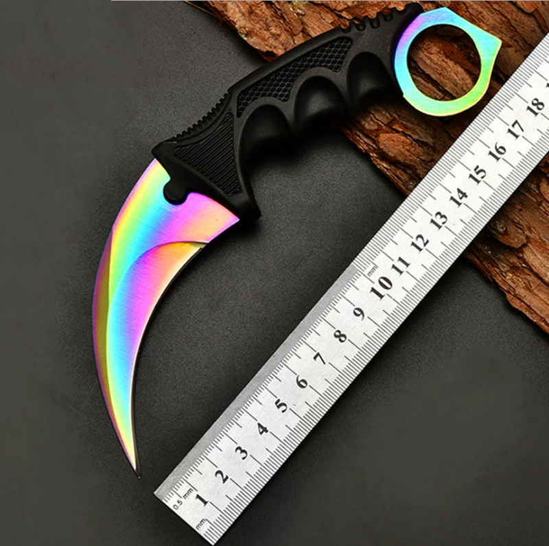 Обходной нож когтя CSGO периферии, наружный твердость, портативный наружный самозащита, коготь орла нож специальный боевой нож необладающий кромкой