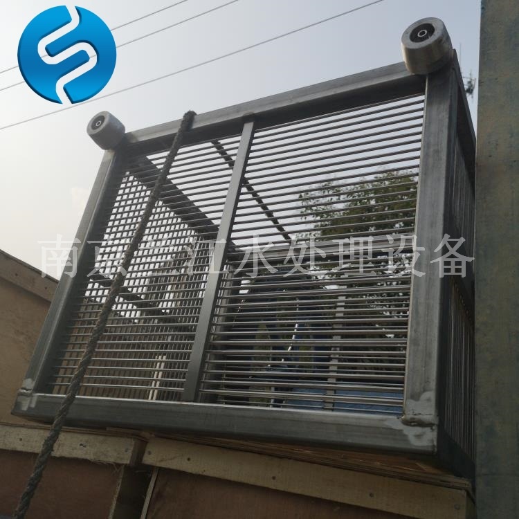 GSRL型提篮格栅厂家  提篮式人工格栅  手动提篮式格栅选型