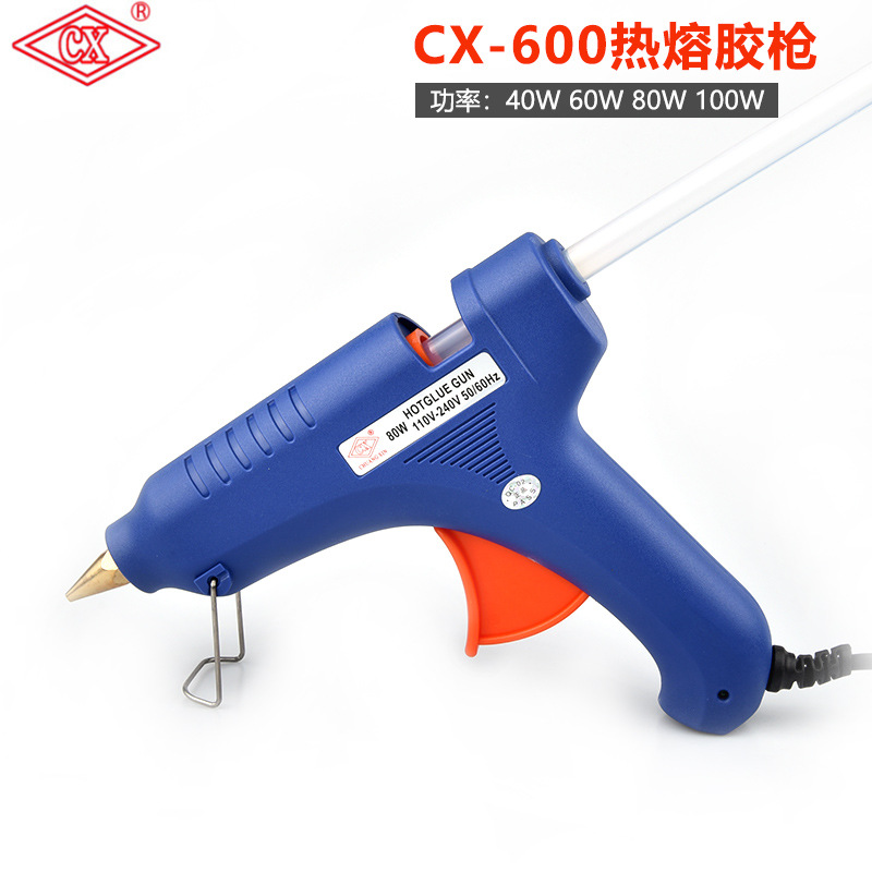 双功率可调温热熔胶枪60W机械批发手动diy大功率家用胶机多功能