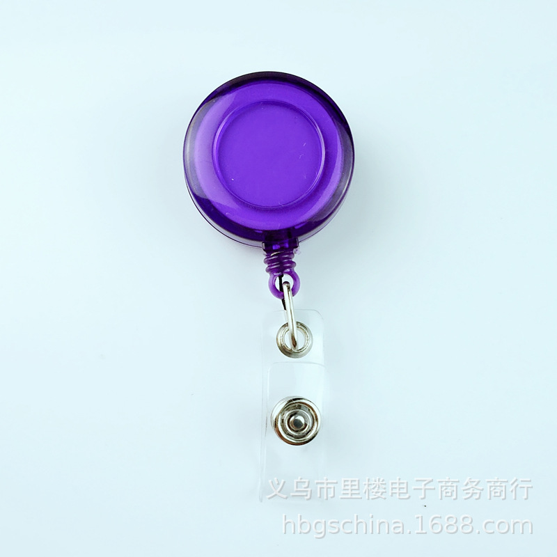 胸カードメーカーの証明書を引っ張りやすい円形の胸カードを引っ張りやすい金属ボタン伸縮ボタン29色