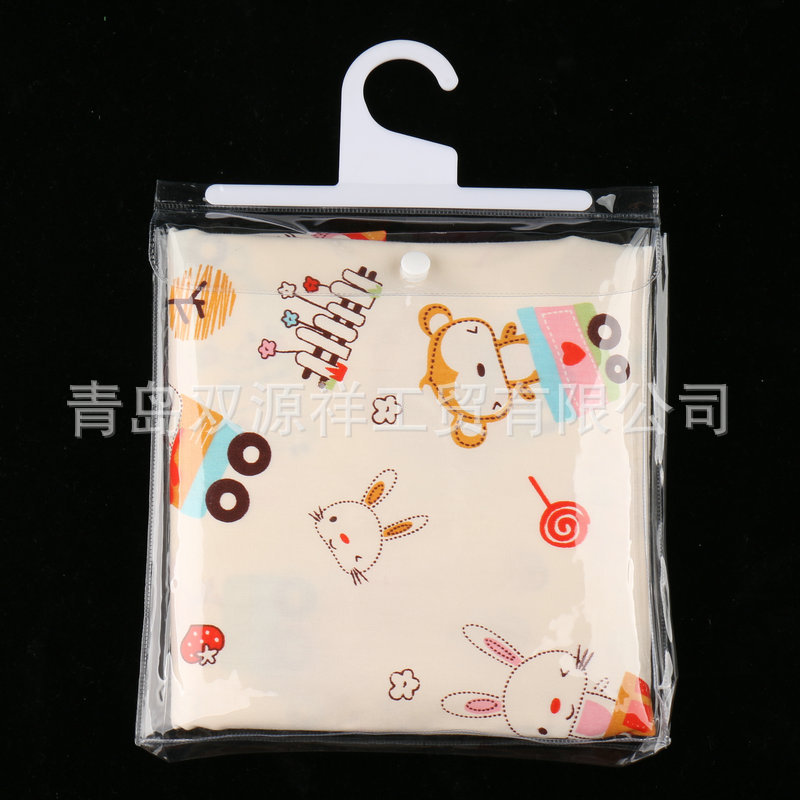 青岛PVC挂钩袋 包装袋厂家定 制 内裤毛巾服饰自黏包装批发定 做