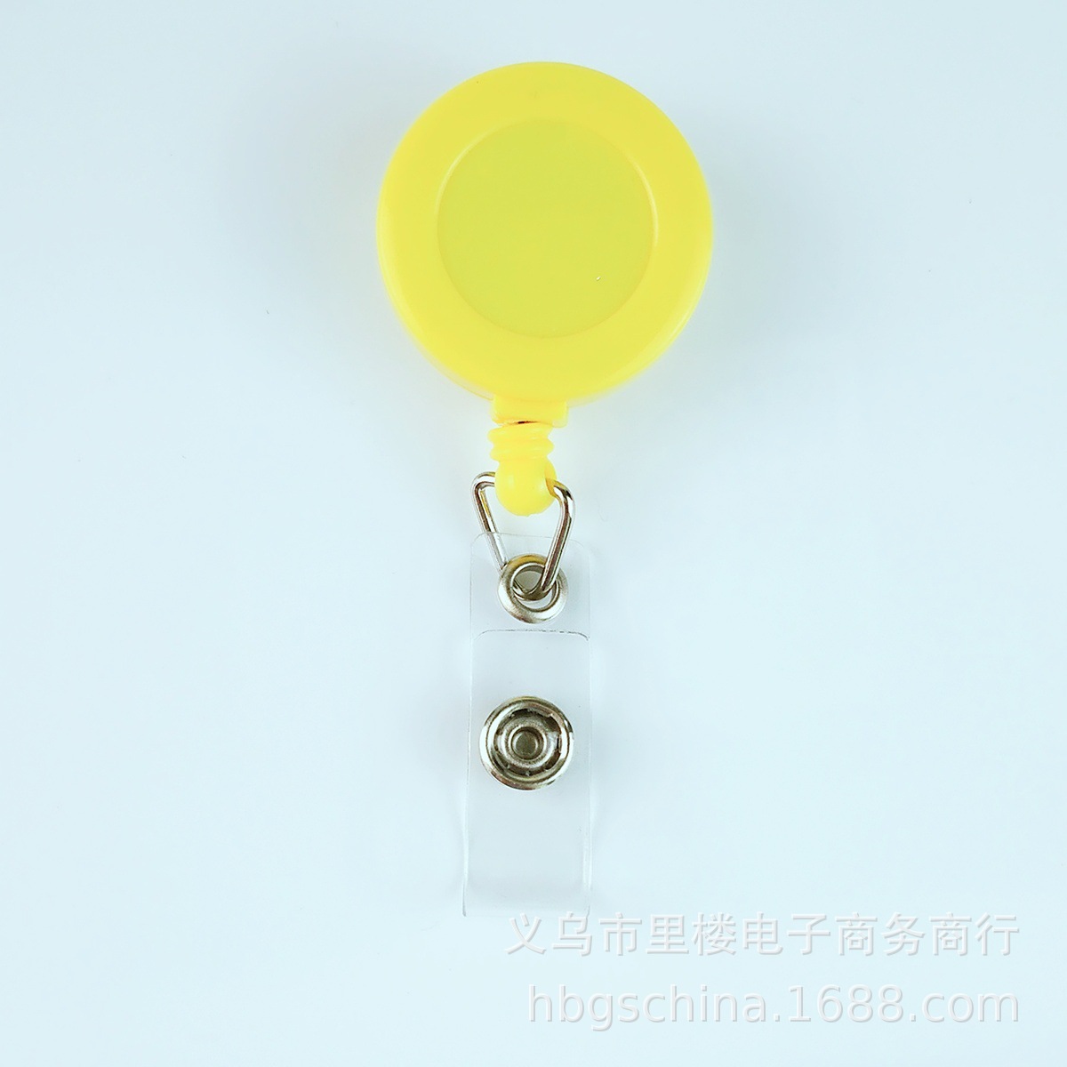 胸カードメーカーの証明書を引っ張りやすい円形の胸カードを引っ張りやすい金属ボタン伸縮ボタン29色