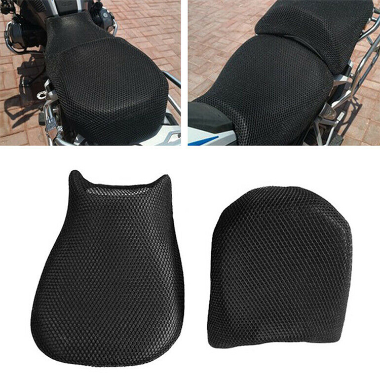 Adecuado para BMW R1200GS motocicleta malla transpirable aislamiento cojín cubierta verano protección solar impermeable dos piezas para la venta