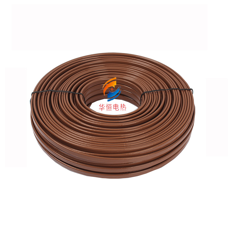 Medium temperature reinforced anti-corrosion type self limiting temperature electric heating belt, m