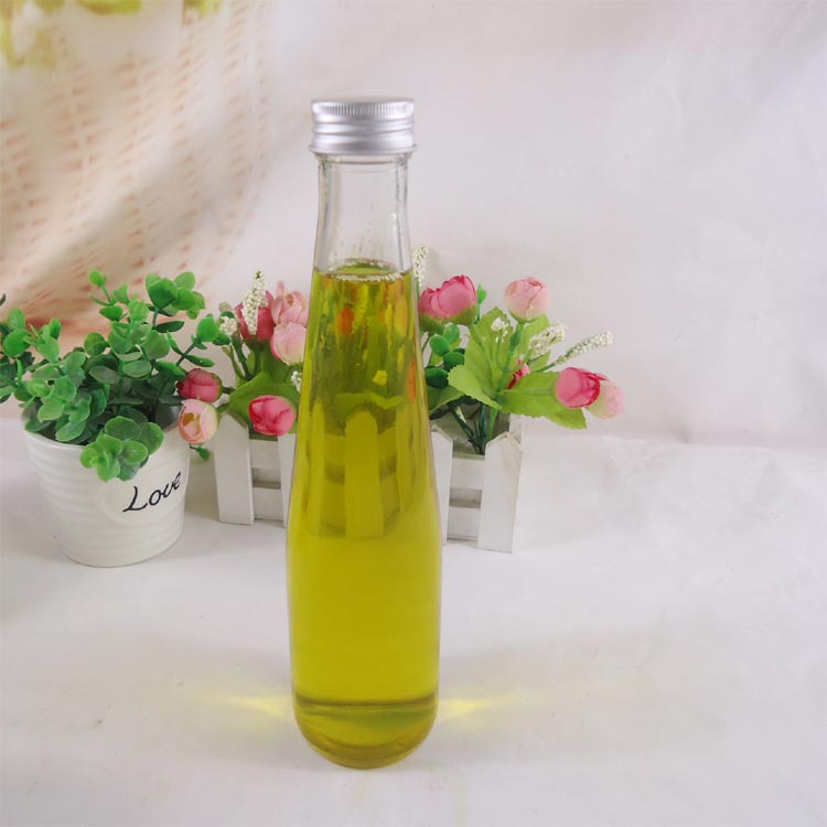 厂家直销螺口280ml玻璃瓶 果汁酵素瓶玻璃饮料瓶加工