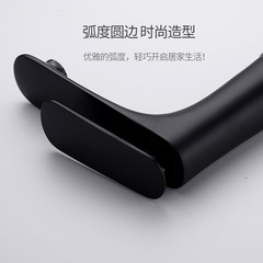 跨境直發黑色龍頭浴室衛生間洗手間衛浴面盆加高台盆冷熱水龍頭