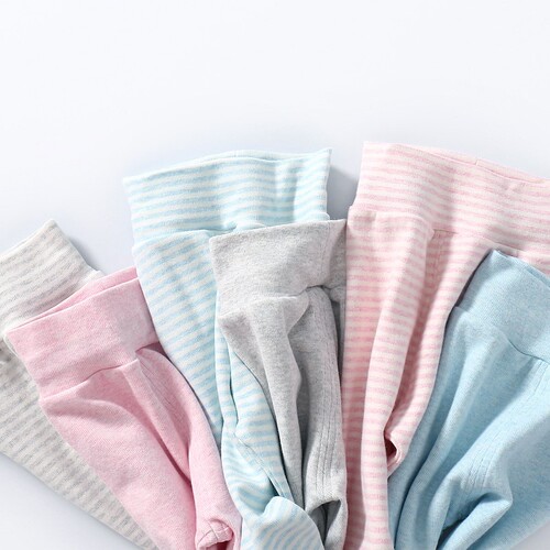 Baby bag, autumn and winter, round neck, triangle hoodie, bottoming jumpsuit, warm belly panties, underwear, two-piece set