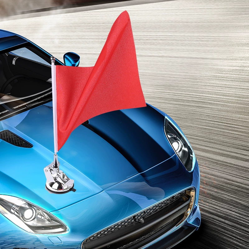 Наружное сиденье с флагом на присоске, открытый автономный красный флаг, 318, красный флаг, обязательный привод, свадебные принадлежности, высокоскоростной красный флаг