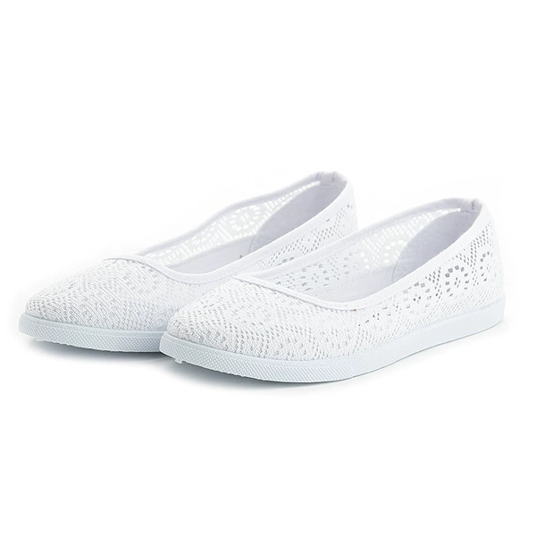 White flat bottom