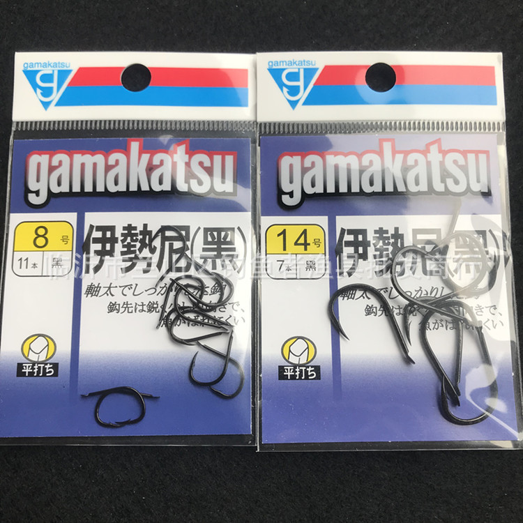 Gamma Gamma Iseki Hook Black Barbed Hook Blackfish Gamma Hook Gamma Gamma Iseki Hook Black Barbed Hook Blackfish Gamma Hook