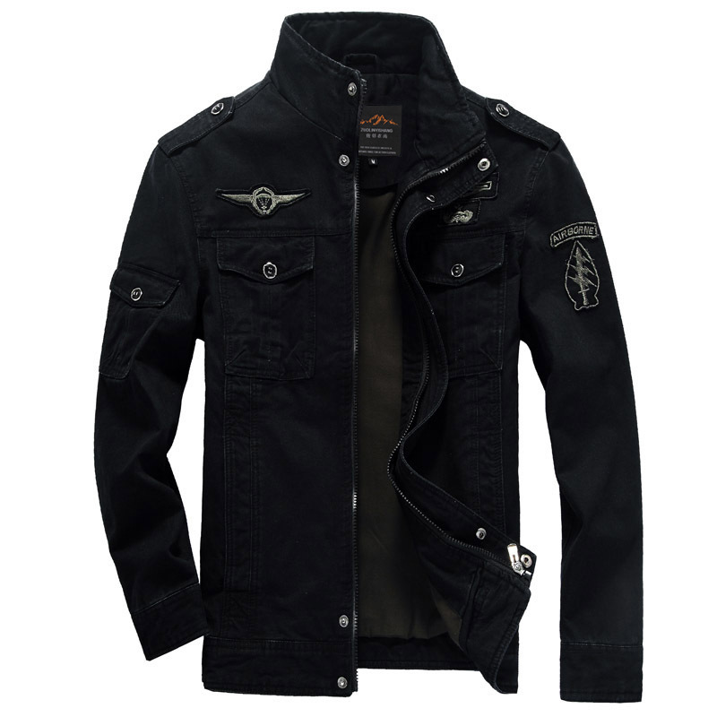 2026 Casual Fit Brown Side-Seam Pocket Cotton Large Size Zip-Up Workwear Men's Jacket Simple and Versatile 2026 Casual Fit Brown Side-Seam Pocket Cotton Large Size Zip-Up Workwear Men's Jacket Simple and Versatile