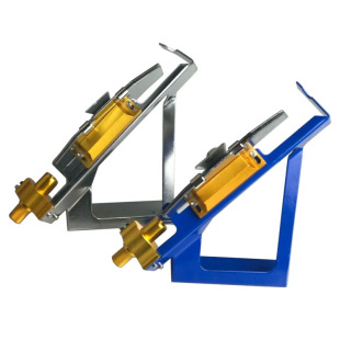 AME arrow sticking device bow and arrow accessories metal feather sticking device real feather glue feather can be used adjustable feather sticking device
