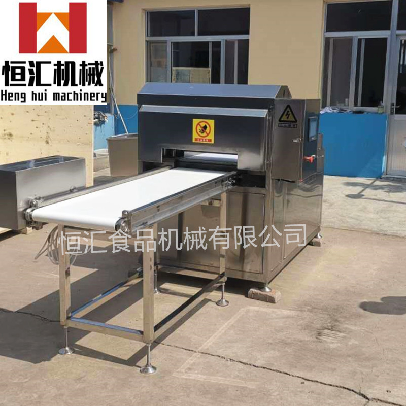 商用冻鲜肉自动切块机不锈钢排骨切块机价格多功能电动剁鸡块机器