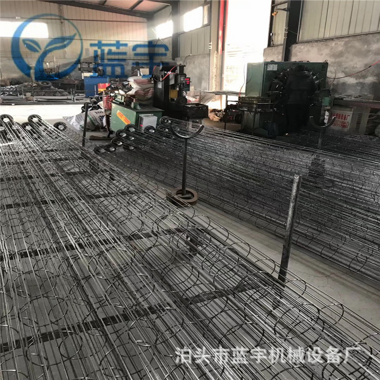 除尘器骨架 133*3000规格袋笼 文史管骨架两节式袋笼不锈钢滤笼架
