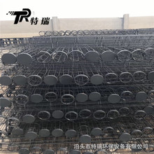 扁袋型除尘骨架 扁骨架 信封式骨架 镀锌处理袋笼 除尘器骨架花板