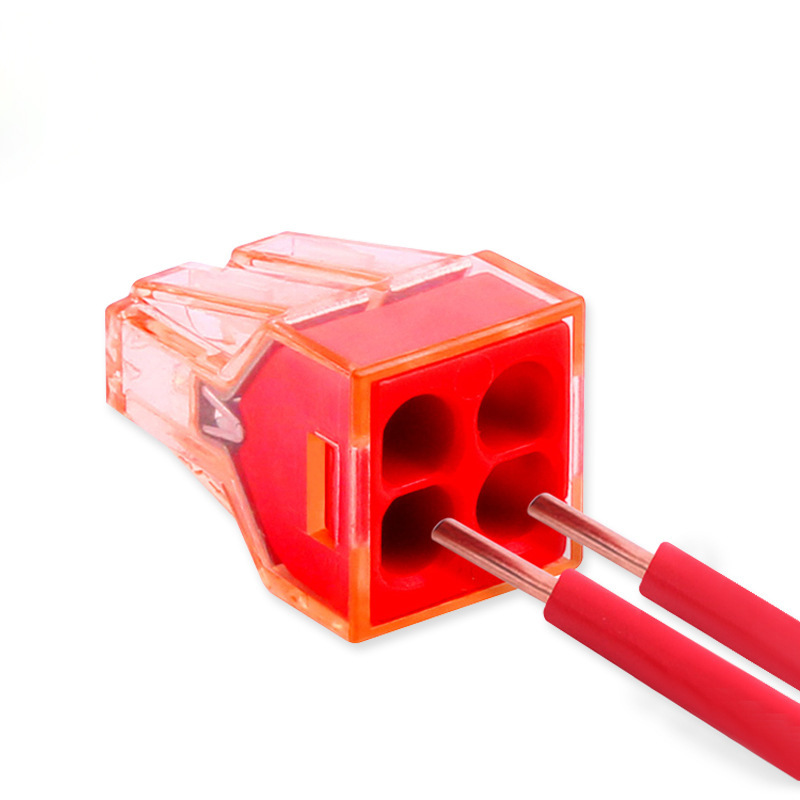 厂家直供国产可替代电工胶布电线连接器PCT-604 建筑线路并线器