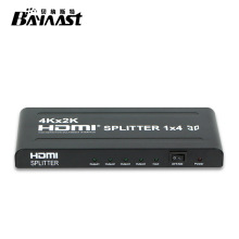 厂家供应 hdmi分配器一分四 4K hdmi一分四分配器 视频分配器1x4