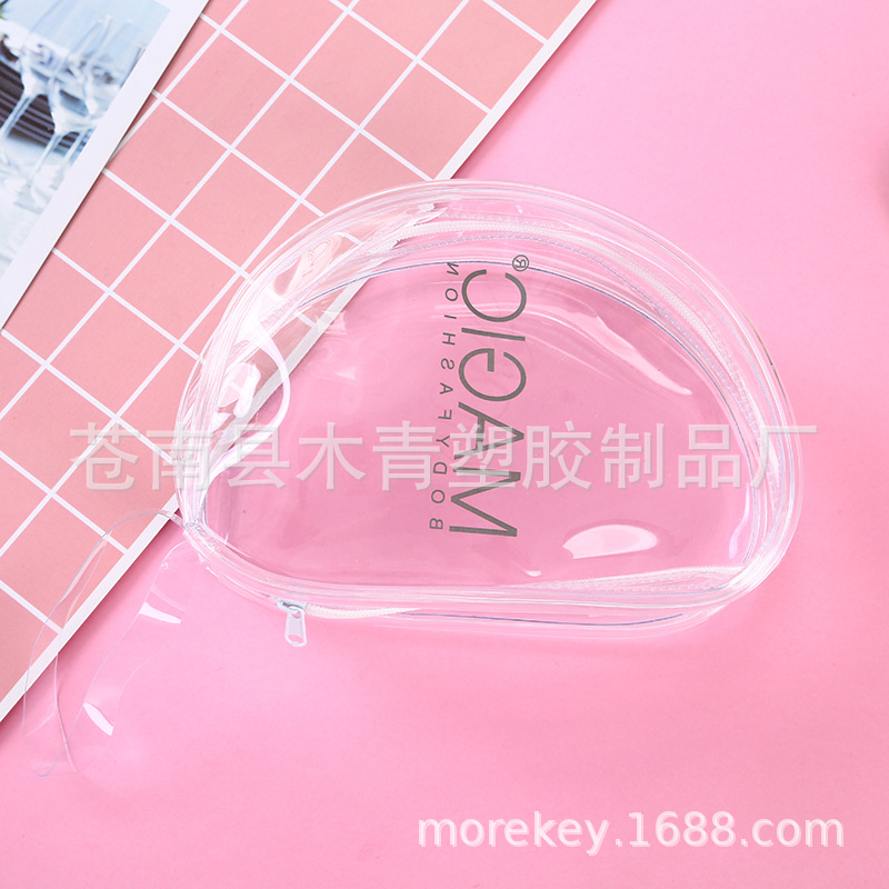Factory PVC zipper bag bra socks cosmetic bag gift jewelry storage LOGO shaped bag packaging bag
