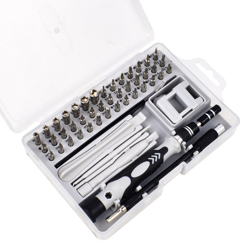 WEEKS52 in 1 wholesale watch and mobile phone disassembly and repair tool multi-purpose chrome vanadium steel screwdriver set