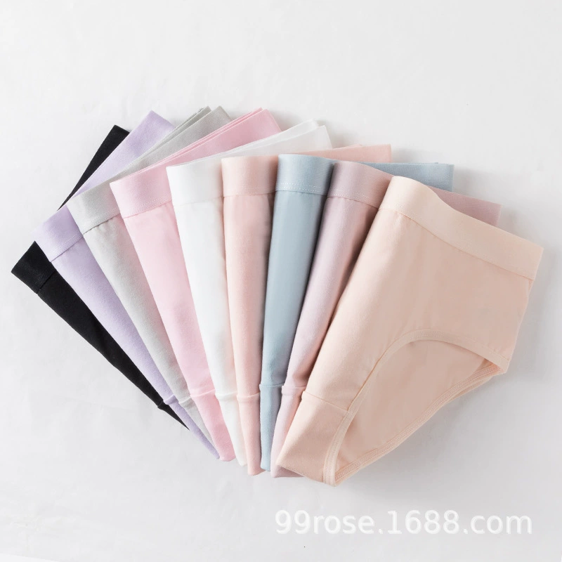 Cotton pants, breathable elastic trousers, mid rise, custom-made