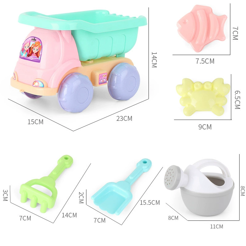 Летний пляжный набор, игра с песком и водой, 6 штук, оптовая продажа