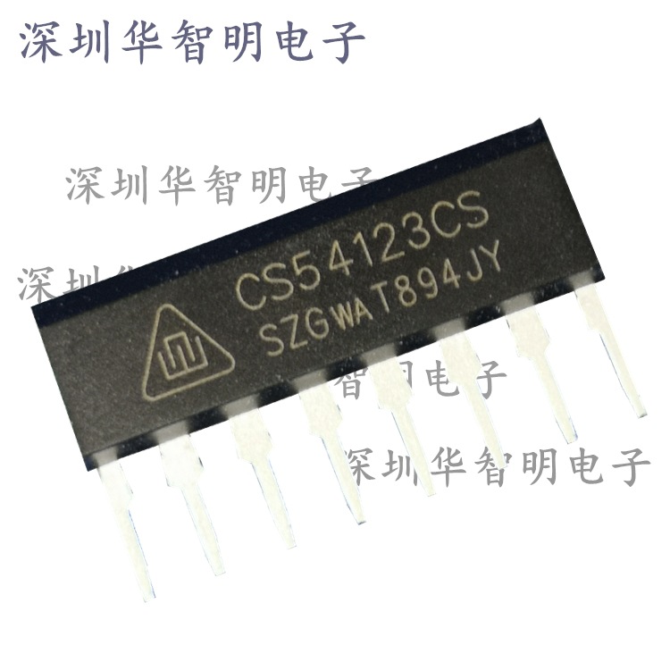 Wholesale CS54123CS in-line SIP-8 leakage protection circuit Huajing original high-speed ground leakage circuit