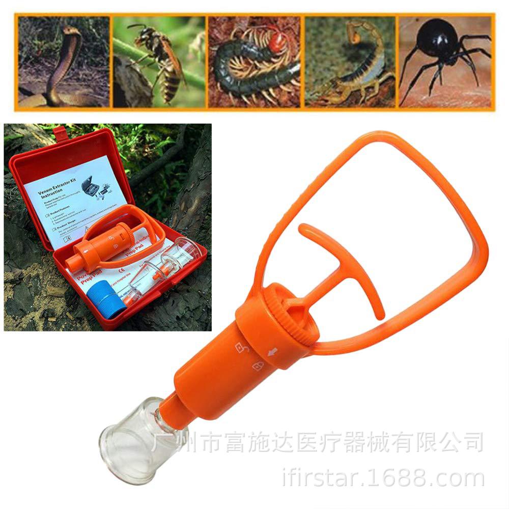 户外拔毒器野外毒蛇蜜蜂蛰咬伤真空毒液吸取器应急真空吸毒器