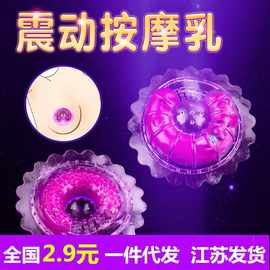 厂家直销成人情趣用品双峰震动按摩器 女用自慰乳头夹器