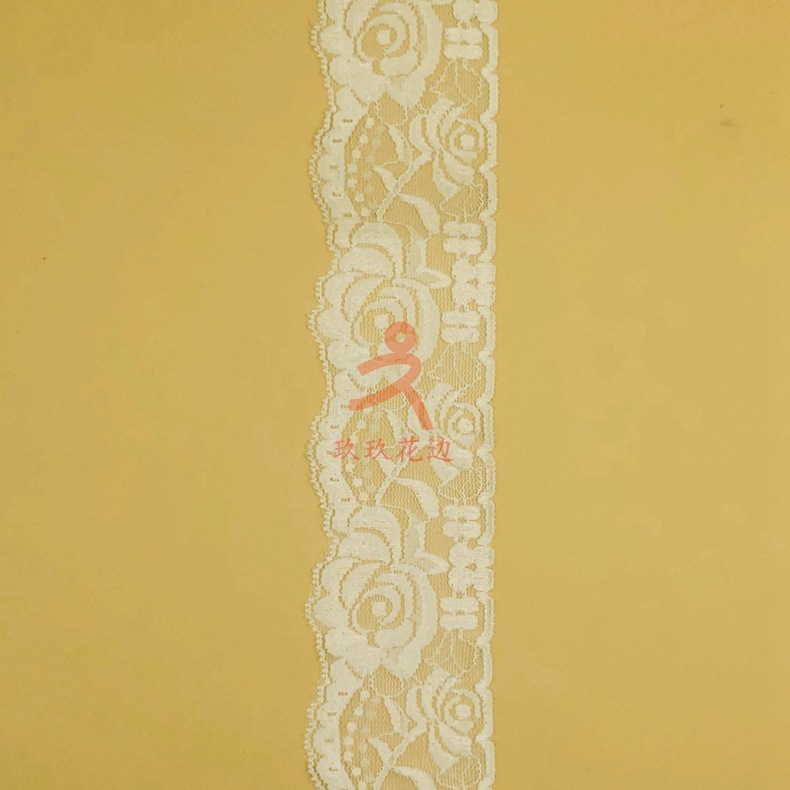 厂家直销经典老花 弹力蕾丝花边 内衣裙摆花边DIY辅料 可生产零售