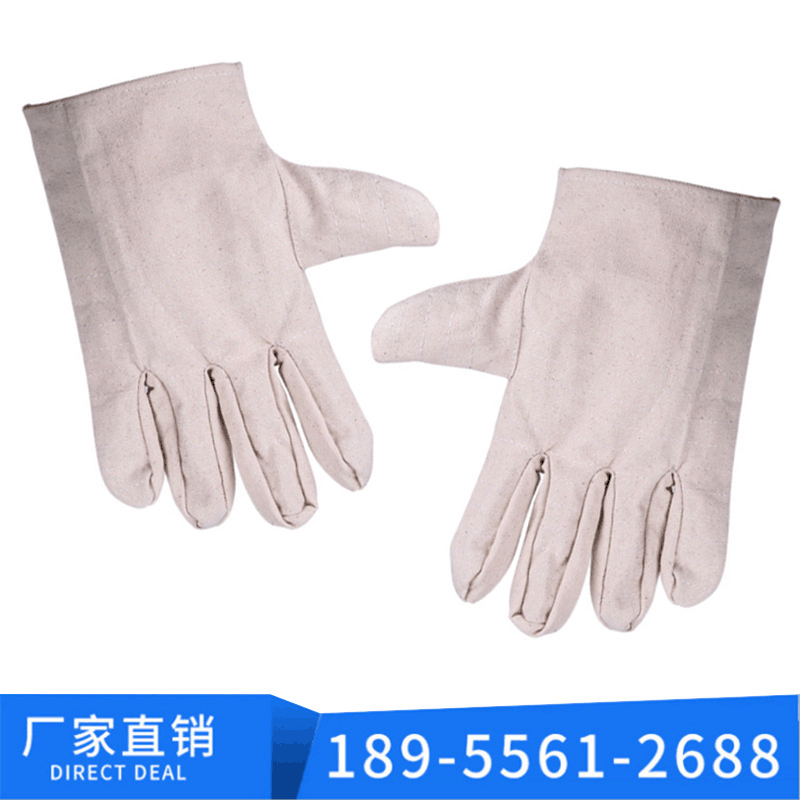 双层加密全面劳保帆布手套批发 厂家销售双层 劳保手套