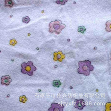 卡通印花起绒布，全棉20*10 40*44  cvc起绒布 全棉起绒布