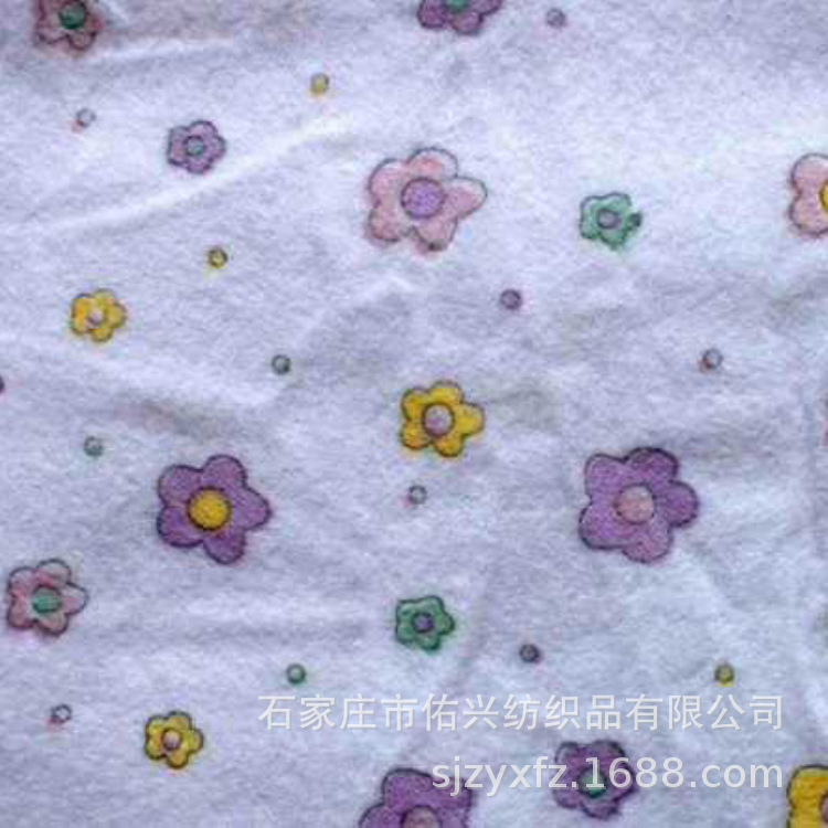 卡通印花起绒布，全棉20*10 40*44  cvc起绒布 全棉起绒布
