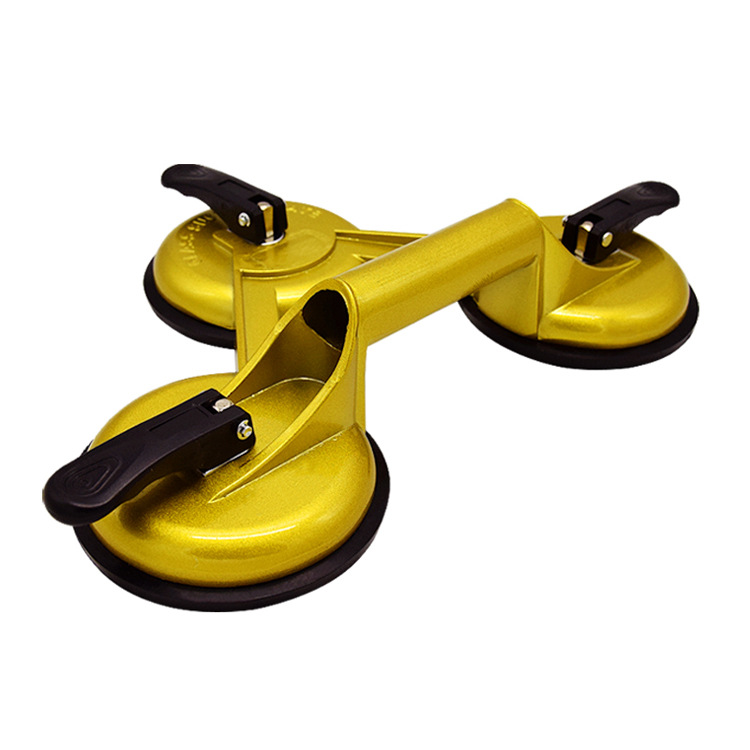 Ventosas de Aleación de Aluminio para Techo, Venta Directa de Fábrica, Ventosa de Tres Garras, Ventosa de Dos Garras, Ventosa Individual de Goma para Azulejos, Accesorios
